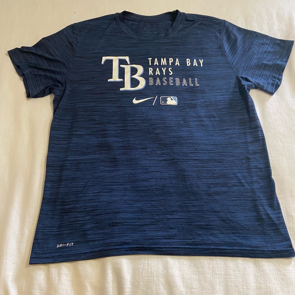 Tampa Bay Rays Baseball Dri-Fit Nike short sleeve shirt